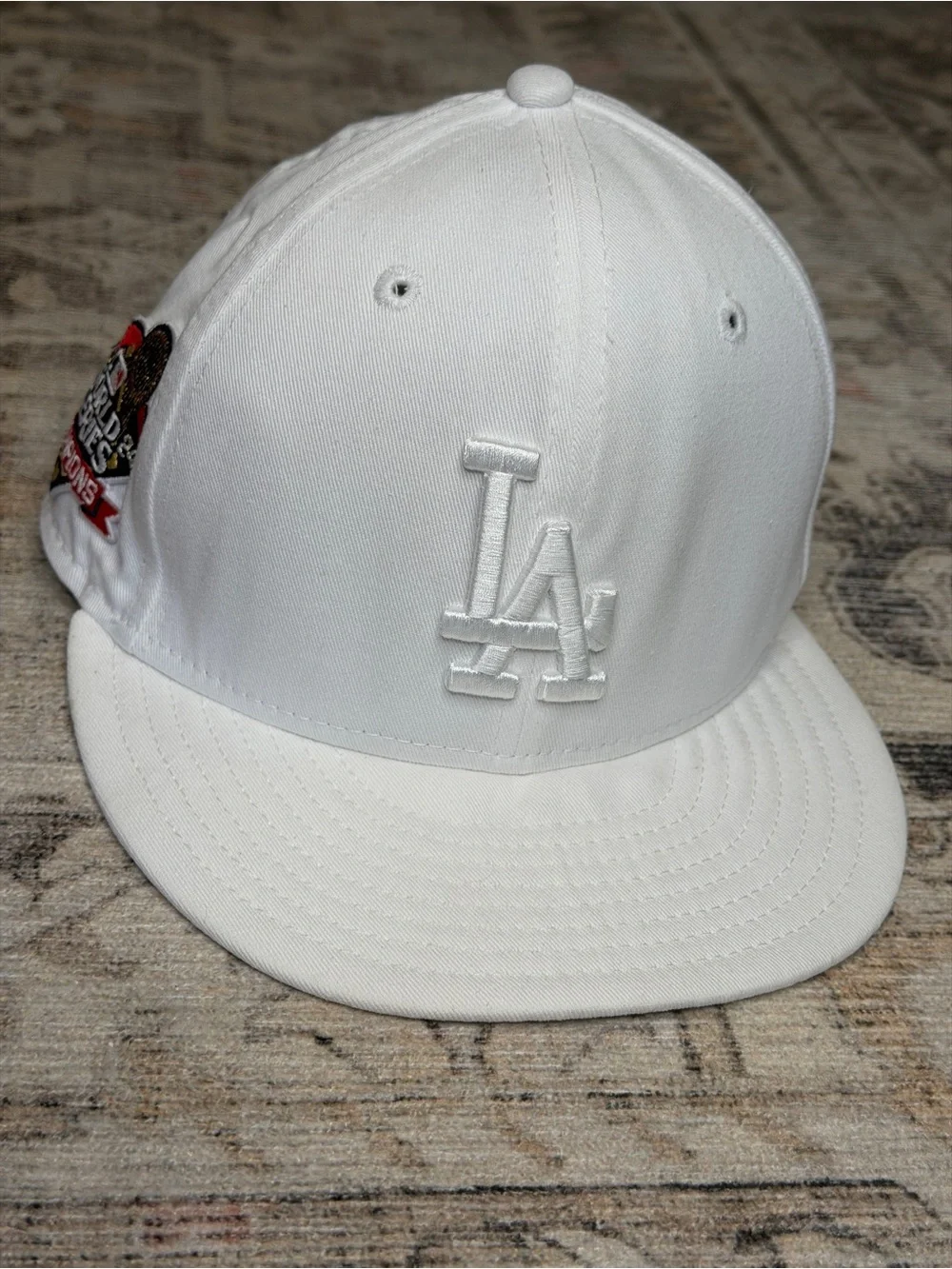 LA Dodgers World Series flatbill hat